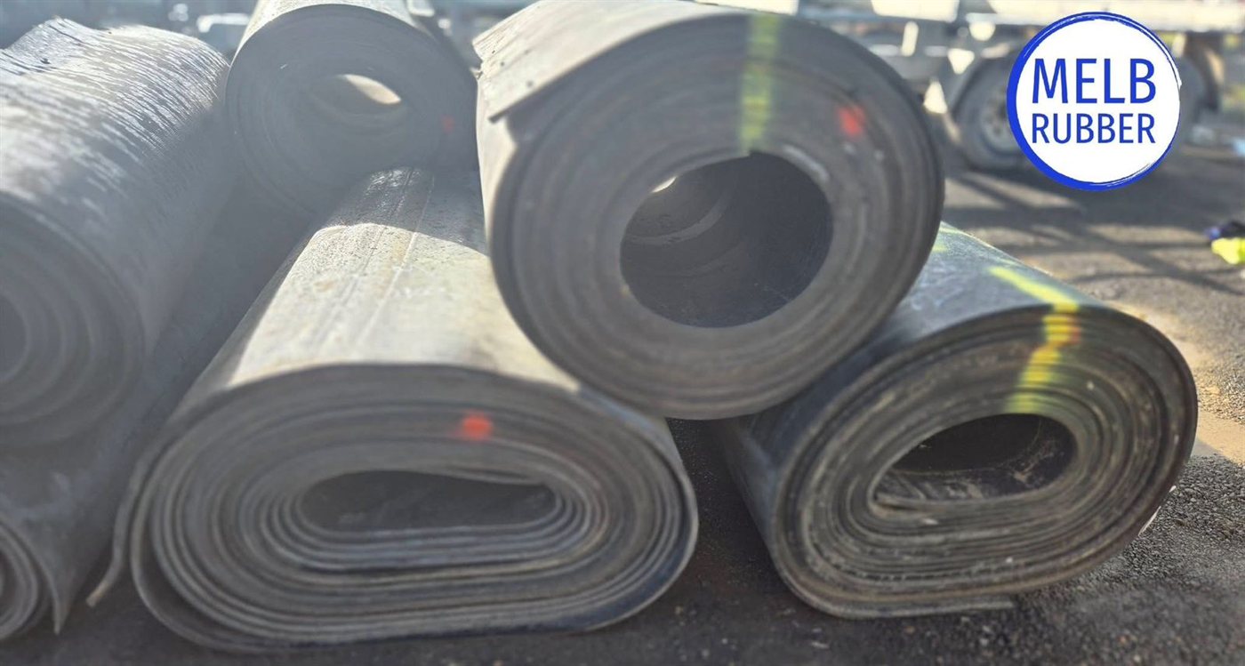 Bulk rubber sheet rolls