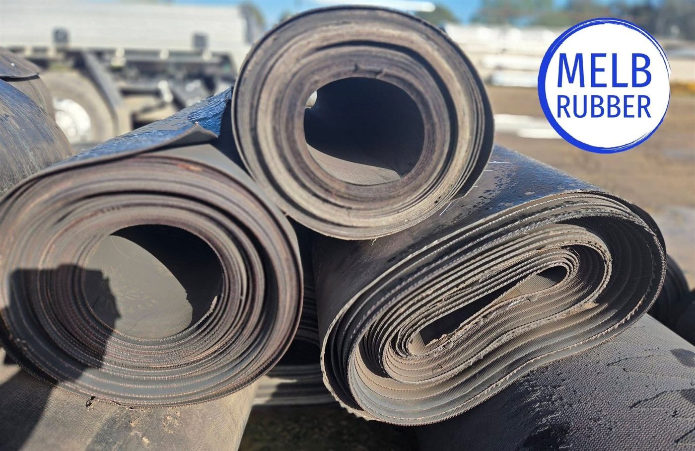 Bulk rubber sheet rolls in stock